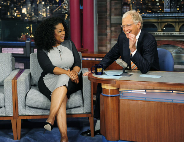 Oprah Winfrey, David Letterman